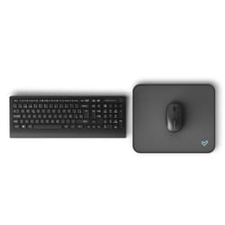 Energy Sistem Office Wireless Set 3 Silent clavier Souris incluse RF sans fil QWERTY Espagnole Noir