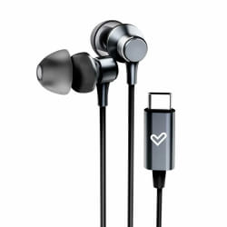 Energy Sistem Écouteurs in Ear Metallized Noir USB-C