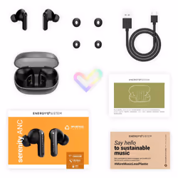 Energy Sistem Serenity ANC Écouteur TWS USB Type-C Bluetooth Noir - Vue supplémentaire 7
