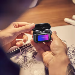 Energy Sistem Display ANC Écouteur TWS USB Type-C Bluetooth Noir - Vue supplémentaire 4