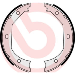Jeu de mâchoires de frein à main BREMBO S 06 509