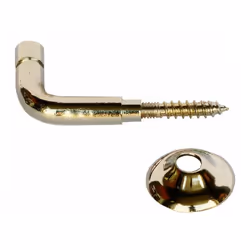 L'embrasse tournée en laiton de 25 mm est un accessoire élégant et fonctionnel pour rideaux qui ajoutera une touche de sophis ...