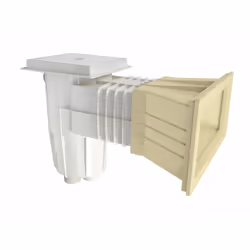 Astral Pool 34413CL090, Épuisette murale de piscine, Beige, ABS, 25 m², 5000 l/h, 438 mm