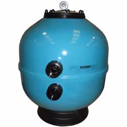 Filtre à sable Vesubio Astra Pool avec vanne multivoies latérales. Plusieurs débits disponibles Caractéristiques techniques C ...