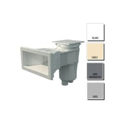 Skimmer Prestige 17,5 L Astral, grande meurtrière - piscine béton/linerGris anthracite - Vis Vis Parker