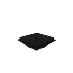 Astralpool - Pièce à sceller piscine - Couvercle de skimmer rond socle carré - Gris anthracite de