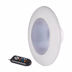 Projecteur PAR56 avec lampe LED Couleur RGB et enjoliveur blanc. Le projecteur de piscine Aquasphere offre une solution idéal ...