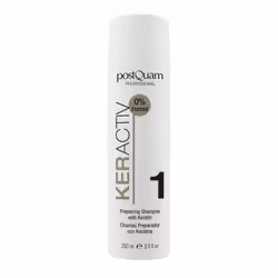 PostQuam Shampooing Reparateur Avec Keratine 250 ml, 250 ml, Shampoing, Professionnel, Femmes, Tous types de cheveux, Toutes  ...
