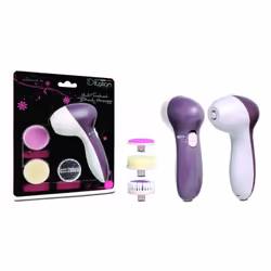ID Italian Multi-Treatment Beauty Massager, Violet, Blanc, Crème anti-âge, Peau normale, Batterie, 1 pièce(s), 3 pièce(s)