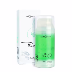 PostQuam Vid-Pure T-Zone Gel 100ml, Gel nettoyant, Femmes, Peau grasse, Anti-bouton, Nettoyant, Flacon pompe, Aqua (Water), A ...