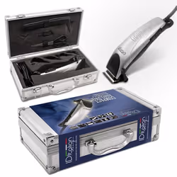 Italian Design IDEER-COMPACT, Aluminium, Noir, Aluminium, Acier inoxydable, Secteur, 10 W, 1,8 m