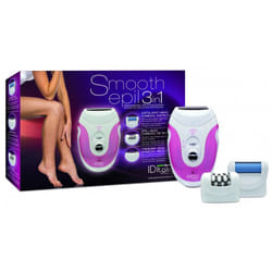 ID Italian IDEDEP3IN1 épilateur Rose, Blanc
