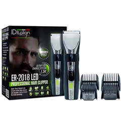 Italian Design ER-2018, Noir, Chrome, Vitrocéramique, Batterie, 90 min, Batterie intégré, Fixé