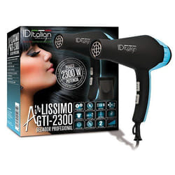 Italian Design GTI 2300 sèche-cheveux 2300 W Noir, Bleu