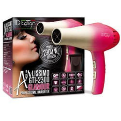 Italian Design GTI 2300 sèche-cheveux 2300 W Rose, Blanc