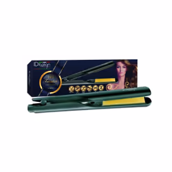 ID Italian IDETWISTPREMIUM, Fer à lisser, À chaleur, Vert, 312 mm, 64 mm, 98 mm