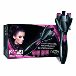 ID Italian IDEPROTWIST, Cheveux normaux, Cheveux secs, Noir, Rose, AA, 135 mm, 245 mm