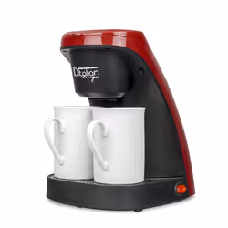 ID Italian IDECUCOF02, 0,24 L, Café moulu, 450 W, Noir, Rouge