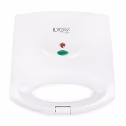 ID Italian IDECUBREAK02 gaufrier et appareil à croque-monsieur 650 W Blanc
