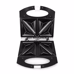 ID Italian IDECUBREAK02 gaufrier et appareil à croque-monsieur 650 W Blanc