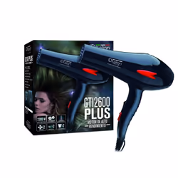 ID Italian IDET2600PLUS sèche-cheveux 2200 W Noir, Rouge