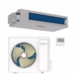 DAITSU Electric 3NDA04520, Système de partage, Bureau, Acier inoxydable, refroidir, Ventilateur, chauffage, 10500 W, 3200 W