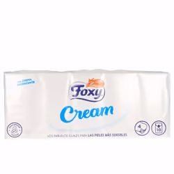 Cream pañuelos pieles sensibles 10 x 9 u