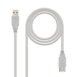 Nanocable 10.01.0204 câble USB 3 m USB 2.0 USB A Beige