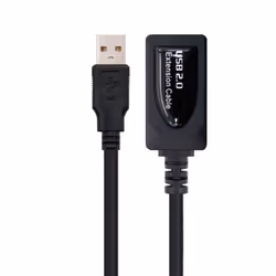 Nanocable 10.01.0211 câble USB 5 m USB 2.0 USB A Noir