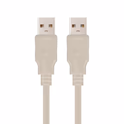 Nanocable 10.01.0302 câble USB 1 m USB 2.0 USB A Beige