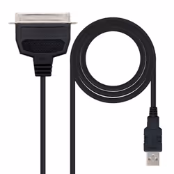 Nanocable 10.03.0001, Noir, USB A, Centronics 36, 1,5 m, 2420 mm, 40 mm