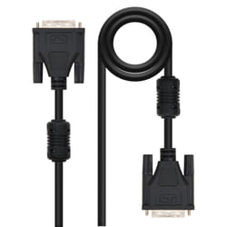 Nanocable 10.15.0603 câble DVI 3 m Noir