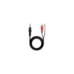 Câble audio stéréo 3,5/m-2rca/m 10m