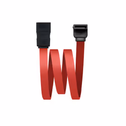 Nanocable 10.18.0202-OEM, 0,5 m, SATA II, Mâle/Mâle, Noir, Rouge, Droit, Bas