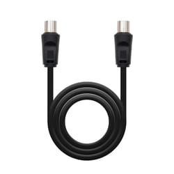 Nanocable 10.26.0202 câble coaxial 3C-2V 1,8 m 9,5 mm Noir