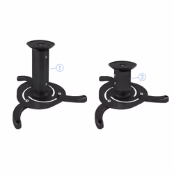 TooQ PJ1010TN-B support pour projecteurs Plafond Noir