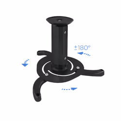 TooQ PJ1010TN-B support pour projecteurs Plafond Noir - Vue supplémentaire 5