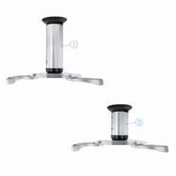 TooQ PJ1010TN-S support pour projecteurs Plafond Argent