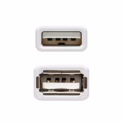 Nanocable 10.01.0202 câble USB 1 m USB 2.0 USB A Beige