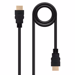 Nanocable 10.15.0301, 1 m, HDMI Type A (Standard), HDMI Type A (Standard), 2560 x 1600 pixels, Noir