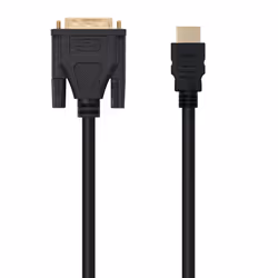 Nanocable 10.15.0502 câble vidéo et adaptateur 1,8 m DVI HDMI Noir