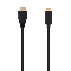 Nanocable 10.15.0902 câble HDMI 1,8 m HDMI Type A (Standard) HDMI Type C (Mini) Noir