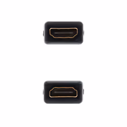 Nanocable 10.15.1200 changeur de genre de câble HDMI Noir