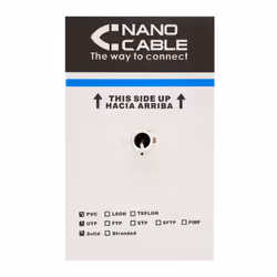 Nanocable 10.20.0704 câble de réseau Gris 305 m Cat5e F/UTP (FTP)