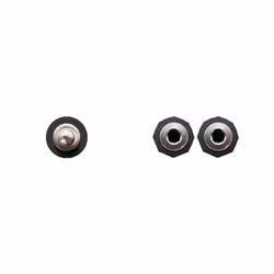 Nanocable 10.24.1200 câble audio 0,15 m 2 x 3.5mm 3,5mm Noir