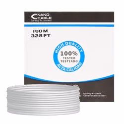 Nanocable 10.20.0502 câble de réseau Gris 100 m Cat6e U/UTP (UTP)
