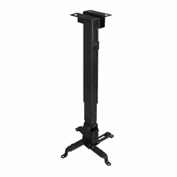 TooQ PJ2012T-B, Plafond, 20 kg, Noir, -15 - 15°, 650 cm, 130 cm