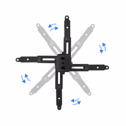 TooQ PJ2012T-B support pour projecteurs Plafond Noir - Vue supplémentaire 4