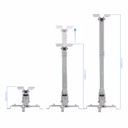TooQ PJ2012T-S support pour projecteurs Plafond Argent
