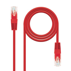 Nanocable 10.20.0401-R câble de réseau Rouge 1 m Cat6e U/UTP (UTP)